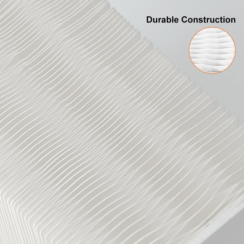 Foldable End Table with Storage Shelves Acrylic Tabletop Side Table White -