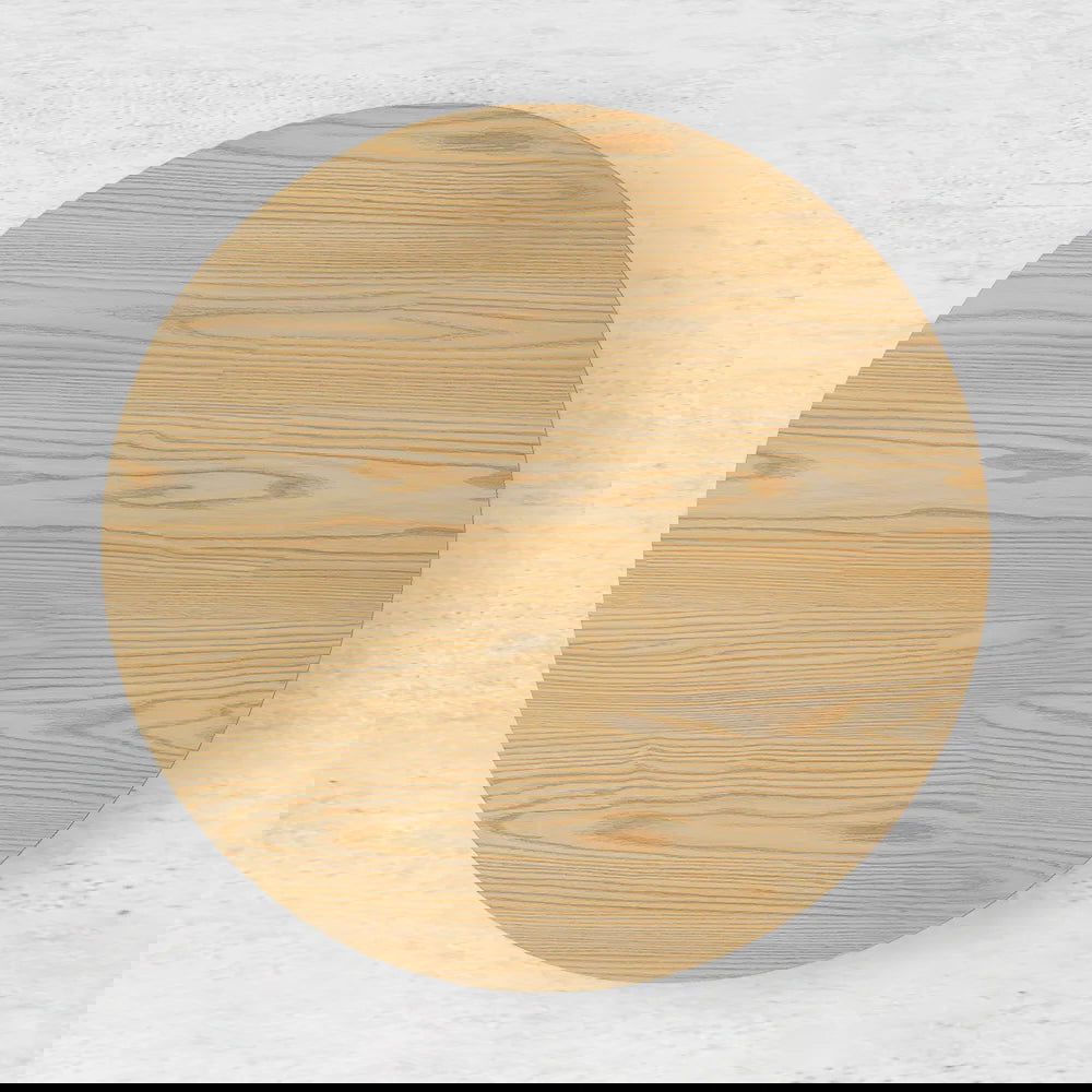 1000mm Round Wooden 4 Seater Dining Table Set Yellow Upholstered Chairs for Nook Balcony - 