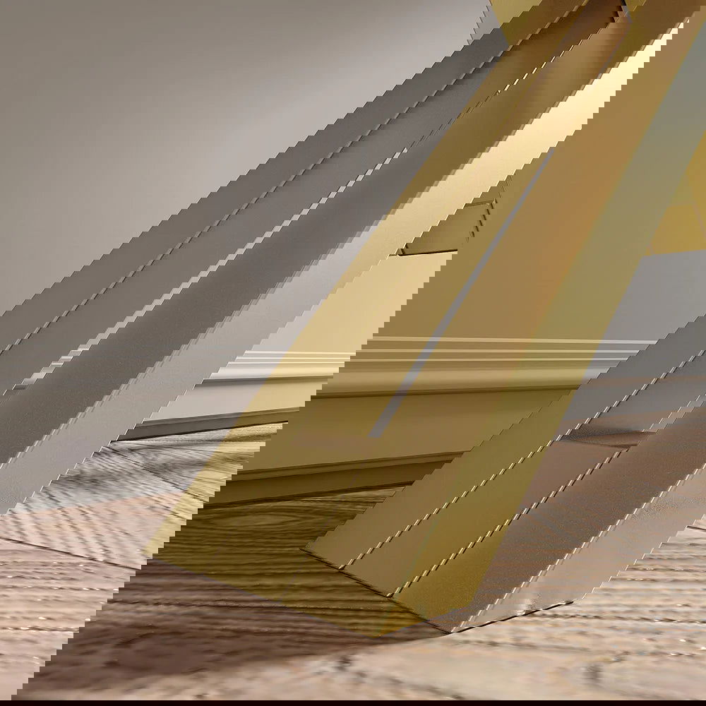 1200mm Narrow Rectangle White Console Table with Wooden Top and Gold Metal Base - 