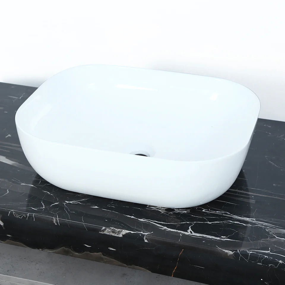 1220mm Modern Floating Bathroom Vanity Set with Single Vessel Sink Wall Mounted - Homary