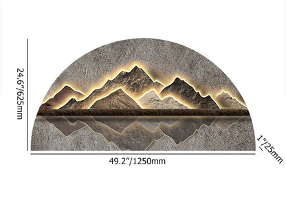 1250mm Modern Abstract LED Lighting Wall Decorative Painting Living Room Decorative - 