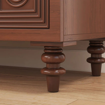 1600mm-2000mm Oval Extendable White Dining Table & 6 White PU Leather Dining Chairs - 