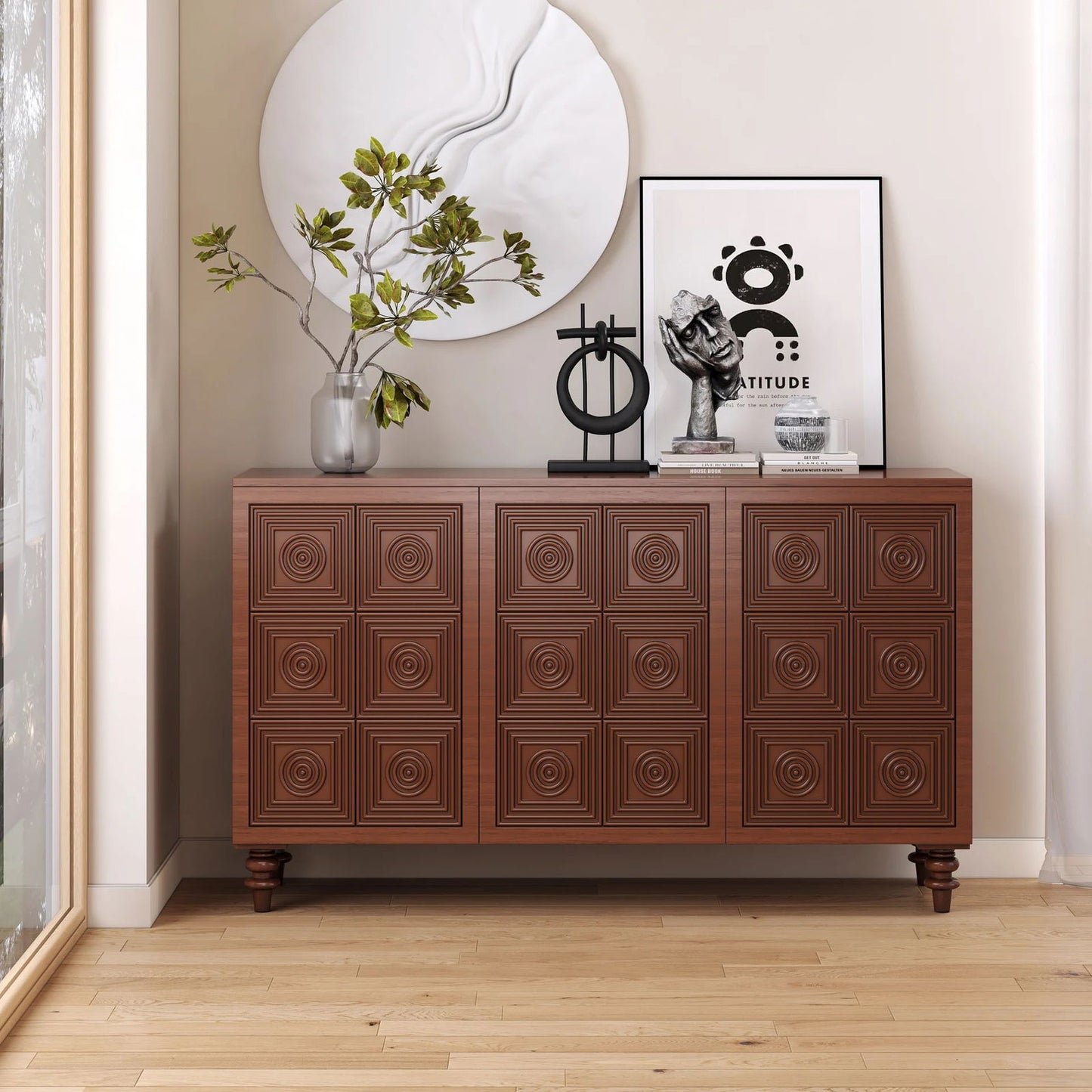 1600mm-2000mm Oval Extendable White Dining Table & 6 White PU Leather Dining Chairs - 