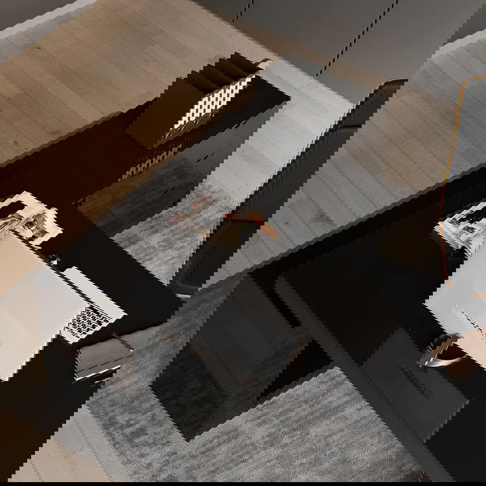 1800mm Black L-Shape Executive Desk Modern Drawers & Cabinet Large Desk Right Hand - 