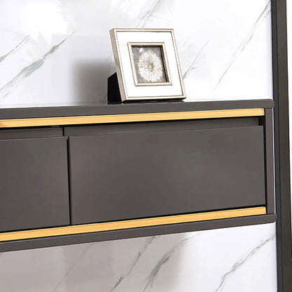 1800mm Grey Smooth TV Stand Postmodern Minimalist Floating Media Console with Storage - Approved By Design