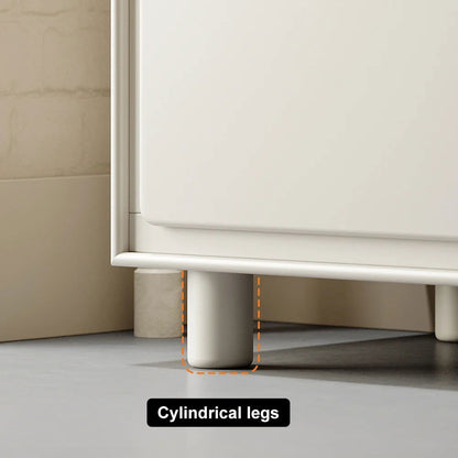 1830mm Modern White Rectangle Tall TV Stand with Storage for 1650 to 1900mm TV - 