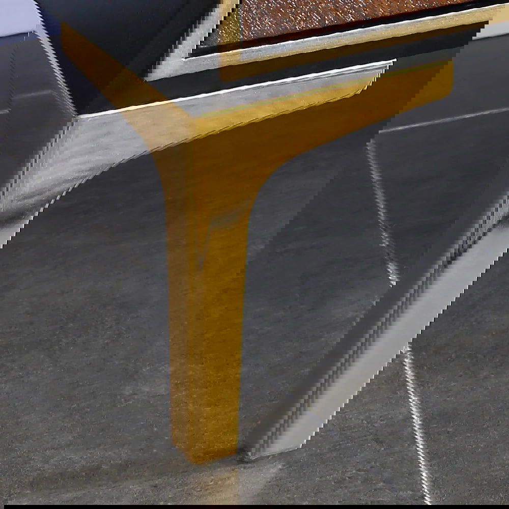 2000mm Modern Black & Walnut TV Stand Solid Wood Entertainment Center with Storage - Homary