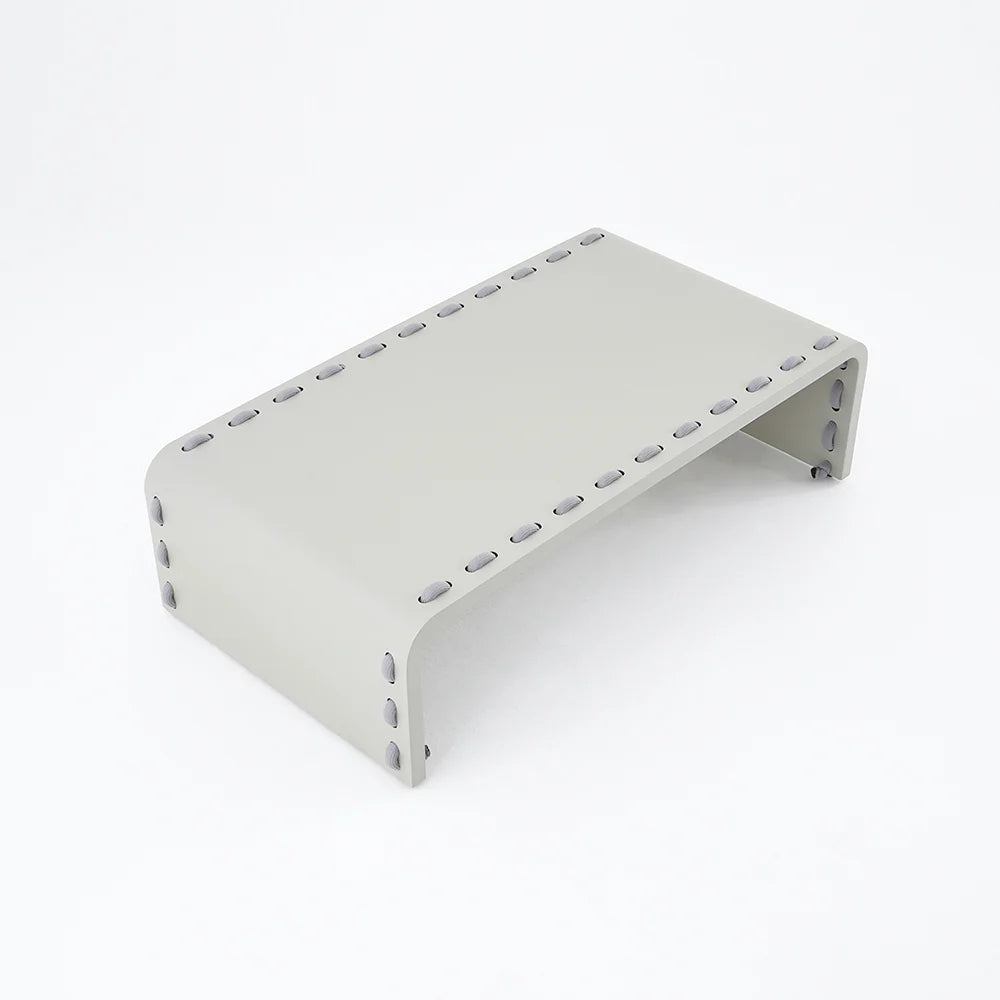 6 Pieces Aluminum & Rope Outdoor Sofa Set with Coffee Table and Cushion Pillow in Gray - 