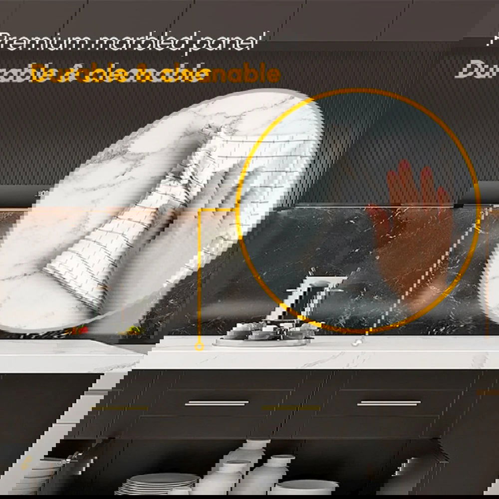 72" Kitchen Islands Black Modern with Storage Kitchen Cabinet - 