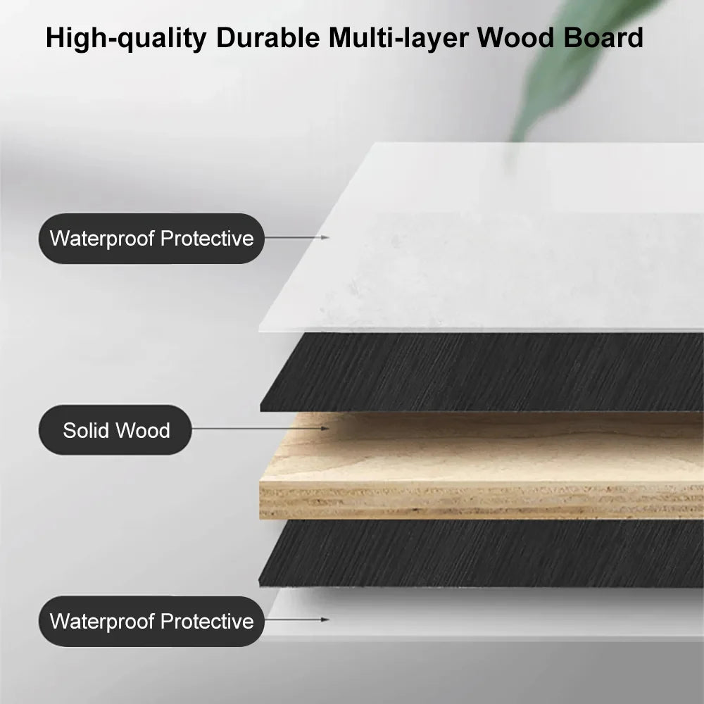 900mm Floating Bathroom Vanity with Sintered Stone Vessel Sink with 2 Drawers - 