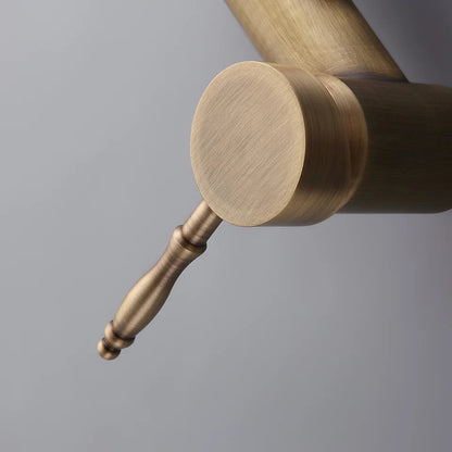 Antique Brass Single Lever Exposed Rain Shower System with Hand Shower & Bath Filler - 