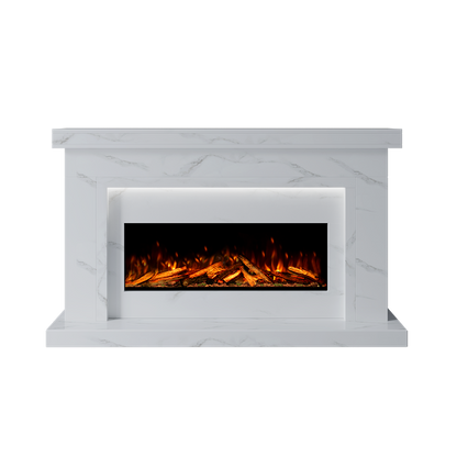 Aria Suite 1000 S  Marble Electric Fireplace 1600mm - Approved By Design