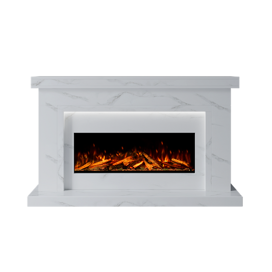 Aria Suite 1000 S  Marble Electric Fireplace 1600mm - Approved By Design
