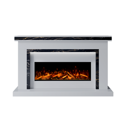 Aria Suite 1000 S  Marble Electric Fireplace 1600mm - Approved By Design
