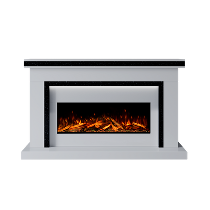 Aria Suite 1000 S  Marble Electric Fireplace 1600mm - Approved By Design