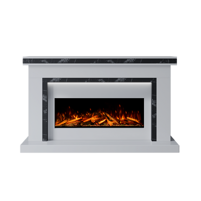 Aria Suite 1000 S  Marble Electric Fireplace 1600mm - Approved By Design
