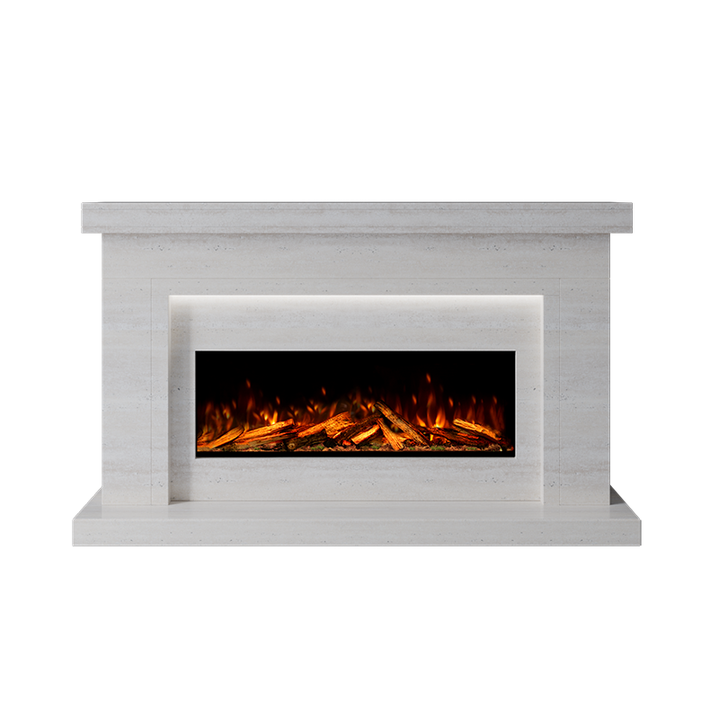 Aria Suite 1000 S  Marble Electric Fireplace 1600mm - Approved By Design