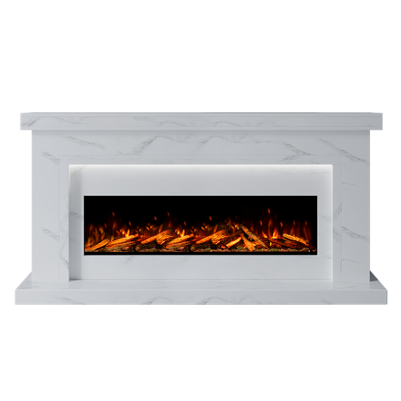 Aria Suite 1300 S  Marble Electric Fireplace 1900mm - Approved By Design