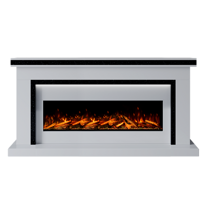 Aria Suite 1300 S  Marble Electric Fireplace 1900mm - Approved By Design