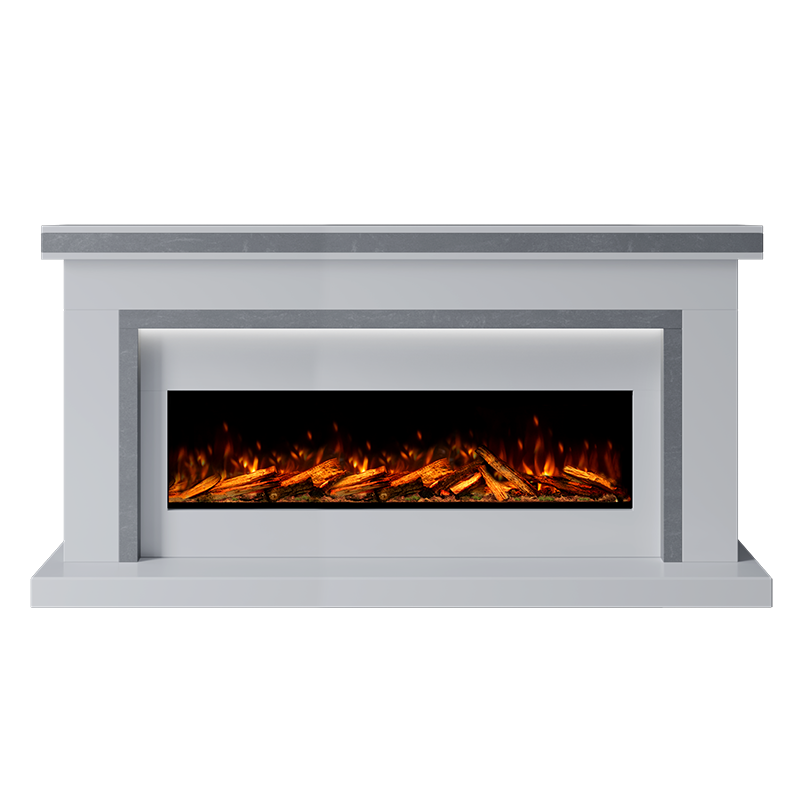 Aria Suite 1300 S  Marble Electric Fireplace 1900mm - Approved By Design