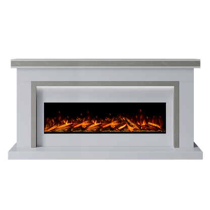 Aria Suite 1300 S  Marble Electric Fireplace 1900mm - Approved By Design