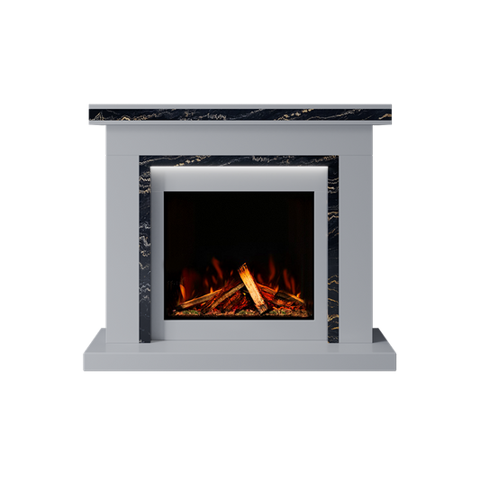 Aria Suite 700 S  Marble Electric Fireplace 1300mm - Approved By Design