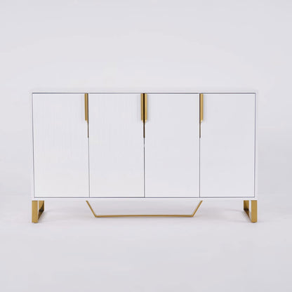 Aro 1500mm Contemporary Sideboard Buffet 4-Door Sideboard Table Kitchen Buffet Table - 