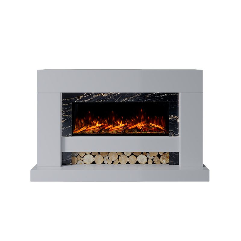 Aspen Suite 1000 S Marble Electric Fireplace 1600mm - Approved By Design