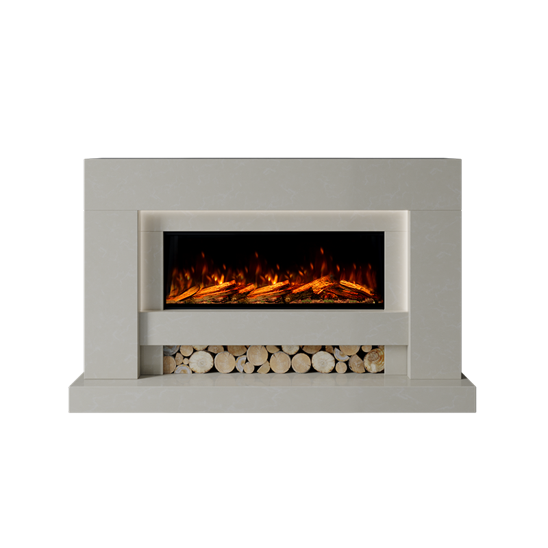 Aspen Suite 1000 S Marble Electric Fireplace 1600mm - Approved By Design