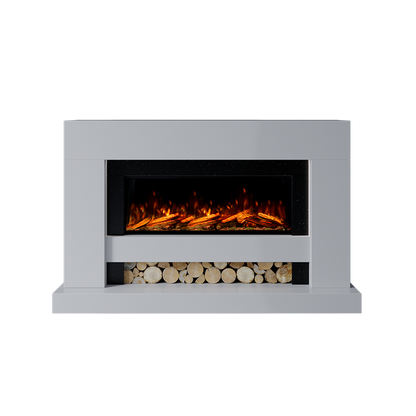 Aspen Suite 1000 S Marble Electric Fireplace 1600mm - Approved By Design