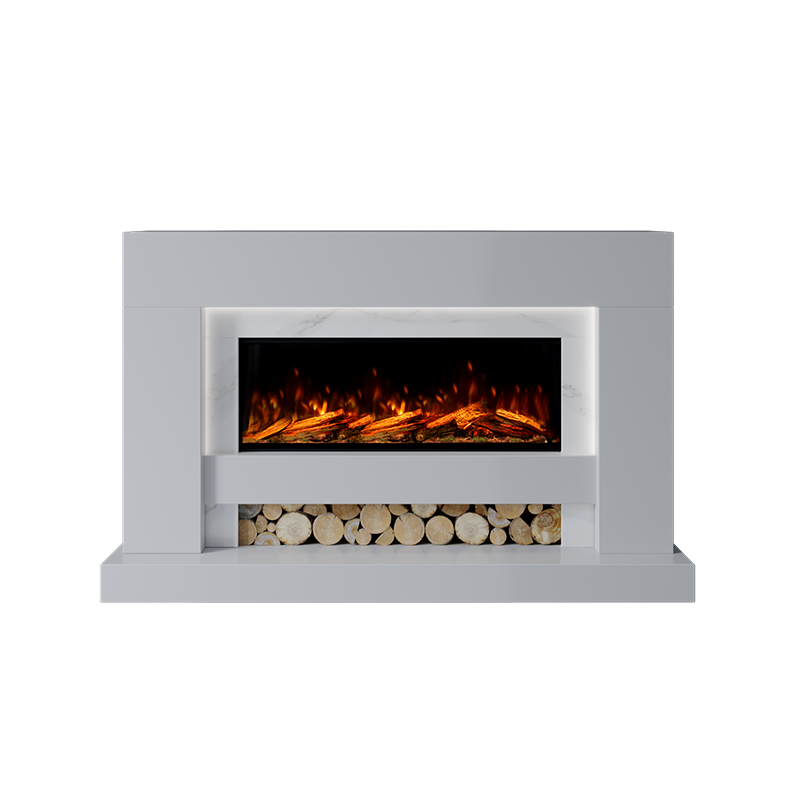 Aspen Suite 1000 S Marble Electric Fireplace 1600mm - Approved By Design