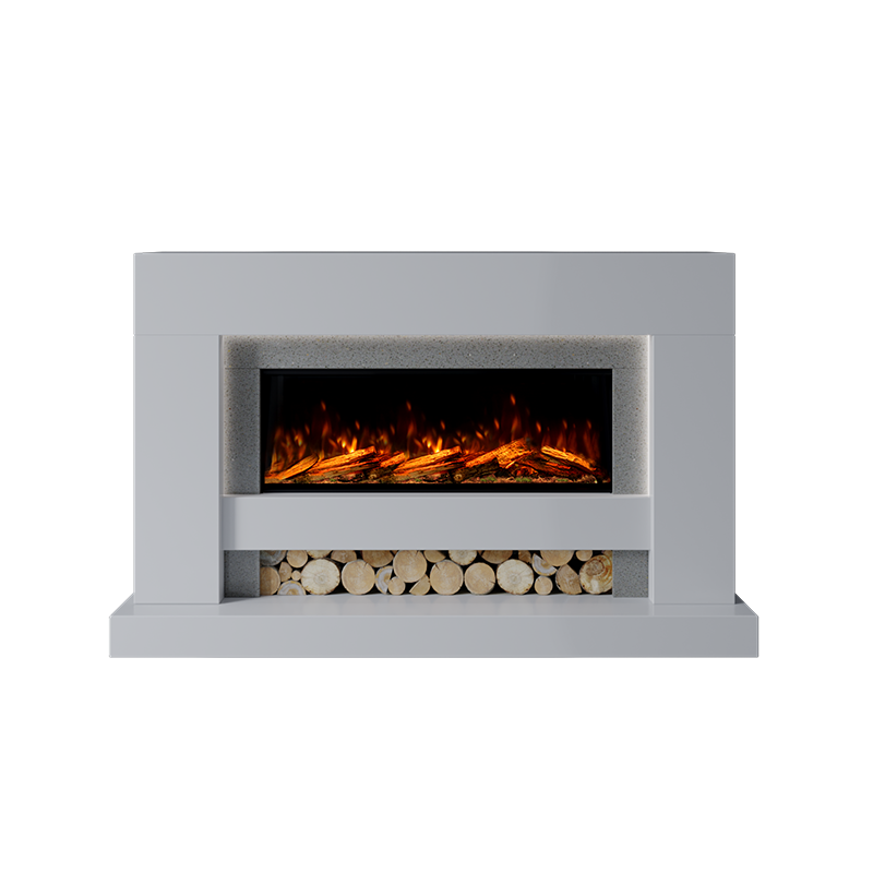 Aspen Suite 1000 S Marble Electric Fireplace 1600mm - Approved By Design