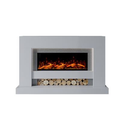 Aspen Suite 1000 S Marble Electric Fireplace 1600mm - Approved By Design