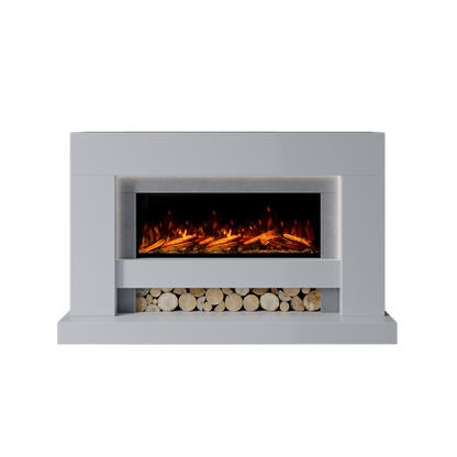 Aspen Suite 1000 S Marble Electric Fireplace 1600mm - Approved By Design