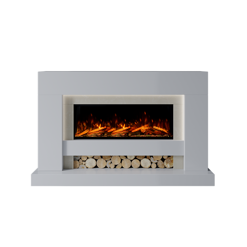 Aspen Suite 1000 S Marble Electric Fireplace 1600mm - Approved By Design