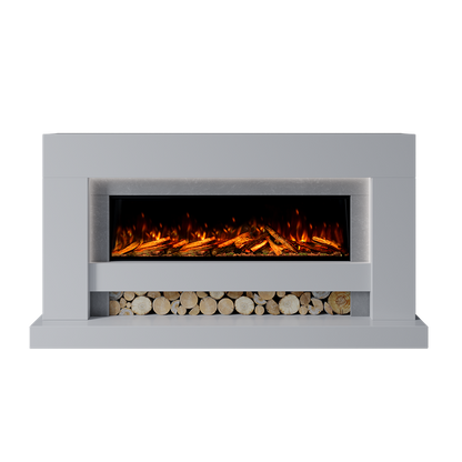 Aspen Suite 1300 S Marble Electric Fireplace 1900mm - Approved By Design