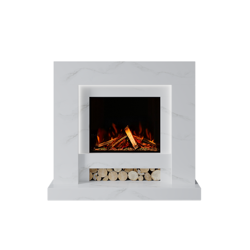 Aspen Suite 700 S Marble Electric Fireplace 1300mm - Approved By Design