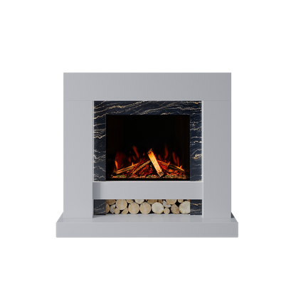 Aspen Suite 700 S Marble Electric Fireplace 1300mm - Approved By Design