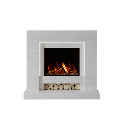 Aspen Suite 700 S Marble Electric Fireplace 1300mm - Approved By Design