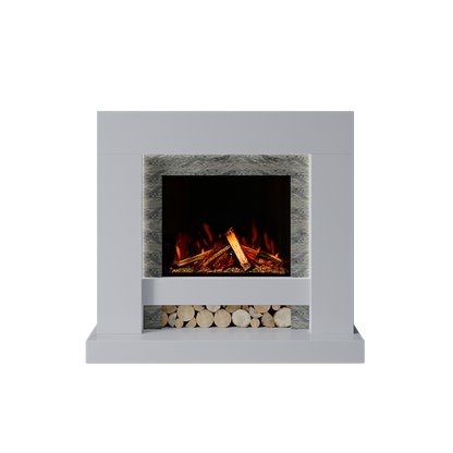 Aspen Suite 700 S Marble Electric Fireplace 1300mm - Approved By Design
