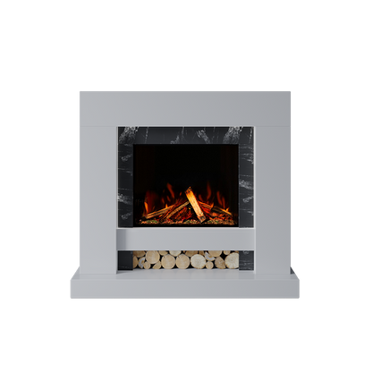 Aspen Suite 700 S Marble Electric Fireplace 1300mm - Approved By Design