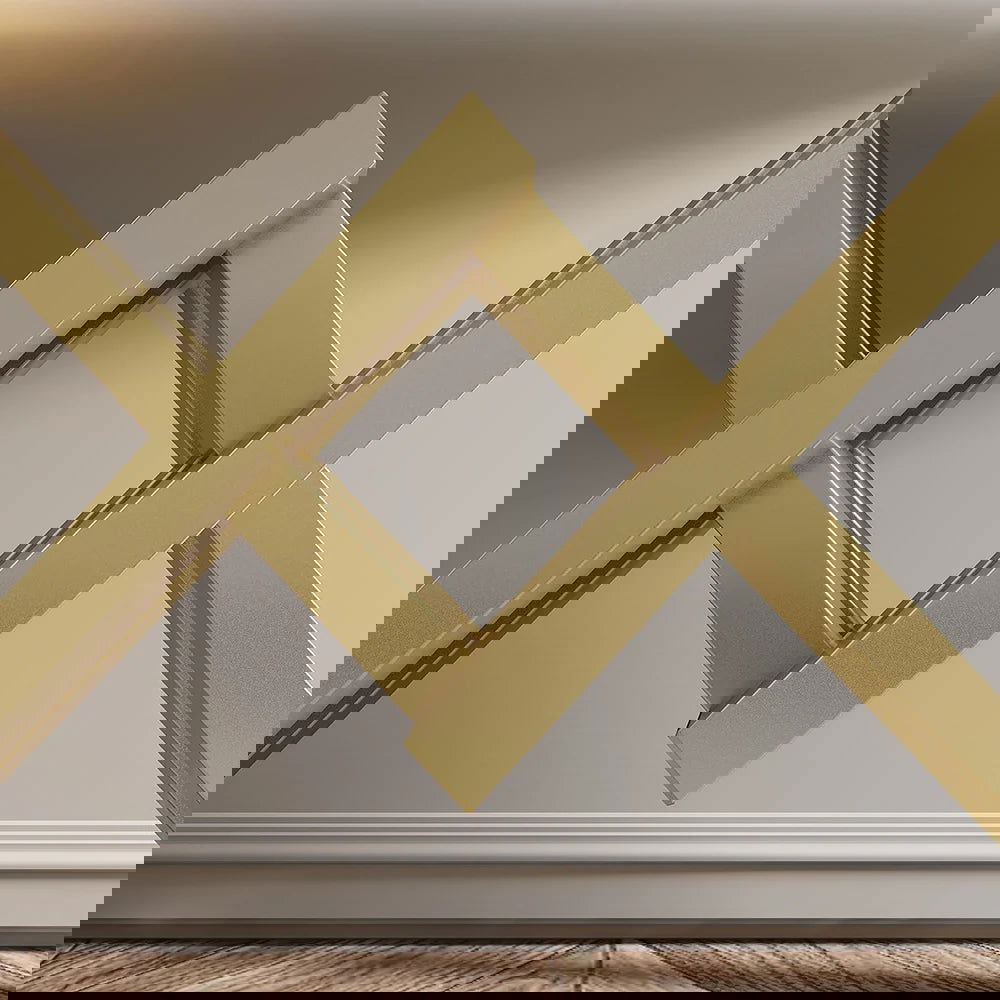 Black & Gold Narrow Console Table Accent Table For Hallway X Base Metal in Small - 