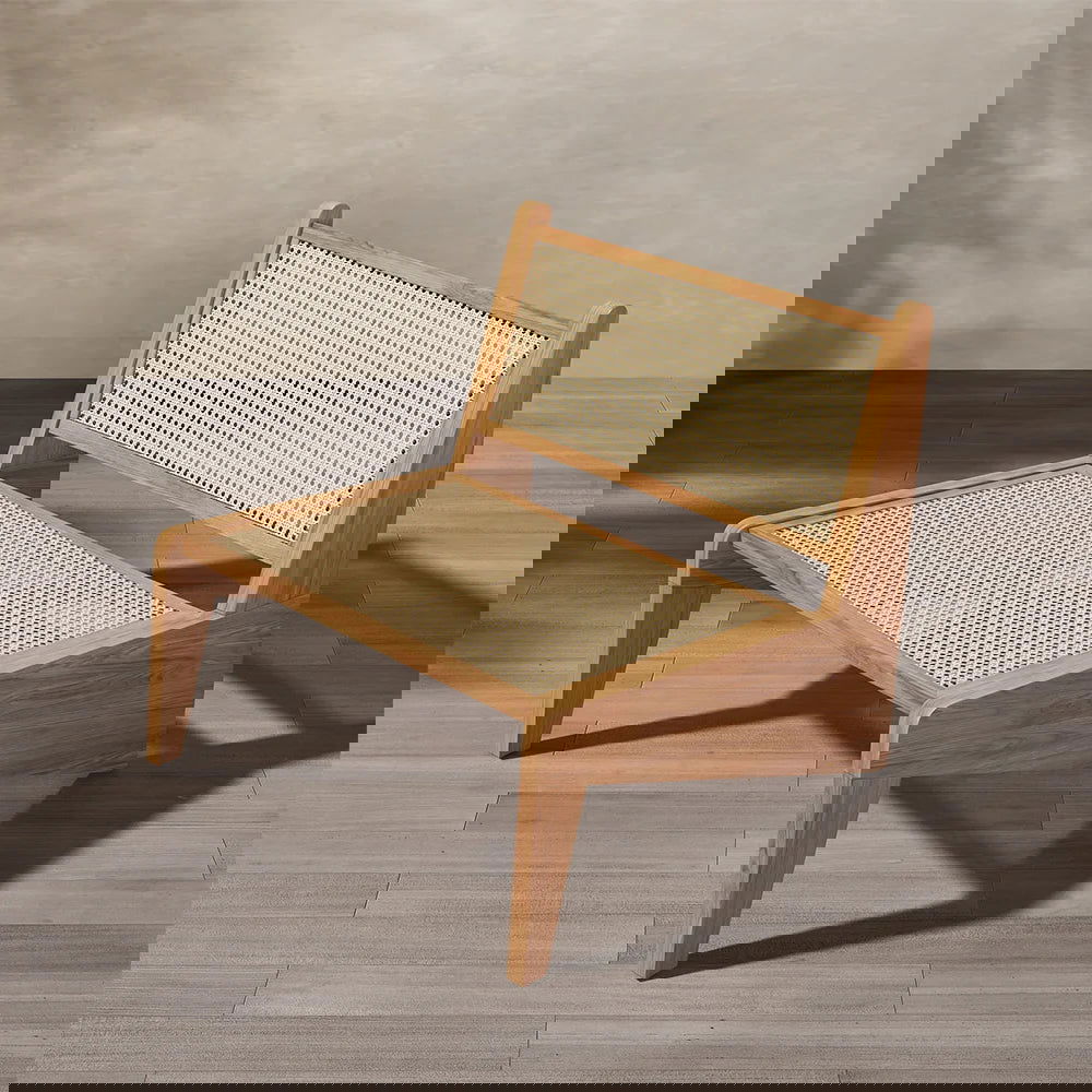 Boho Style Outdoor Aluminium Alloy & PE Rattan Patio Chair with Removable Cushion - 