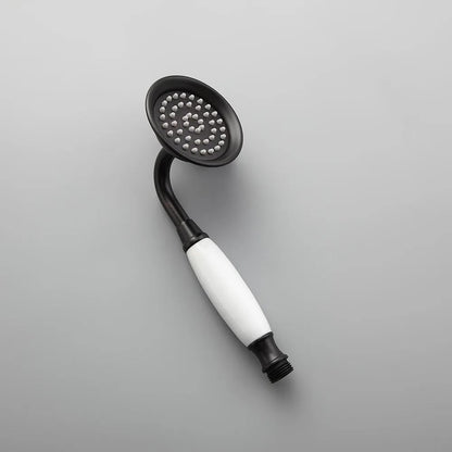 Chester Rainfall Showerhead with Handheld Shower Exposed Shower System Antique Black - 