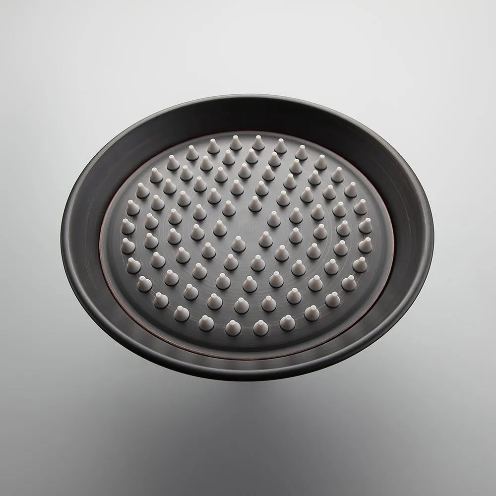 Chester Rainfall Showerhead with Handheld Shower Exposed Shower System Antique Black - 