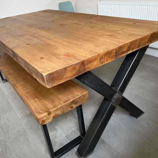 Chunky and Sturdy Dining Table - 