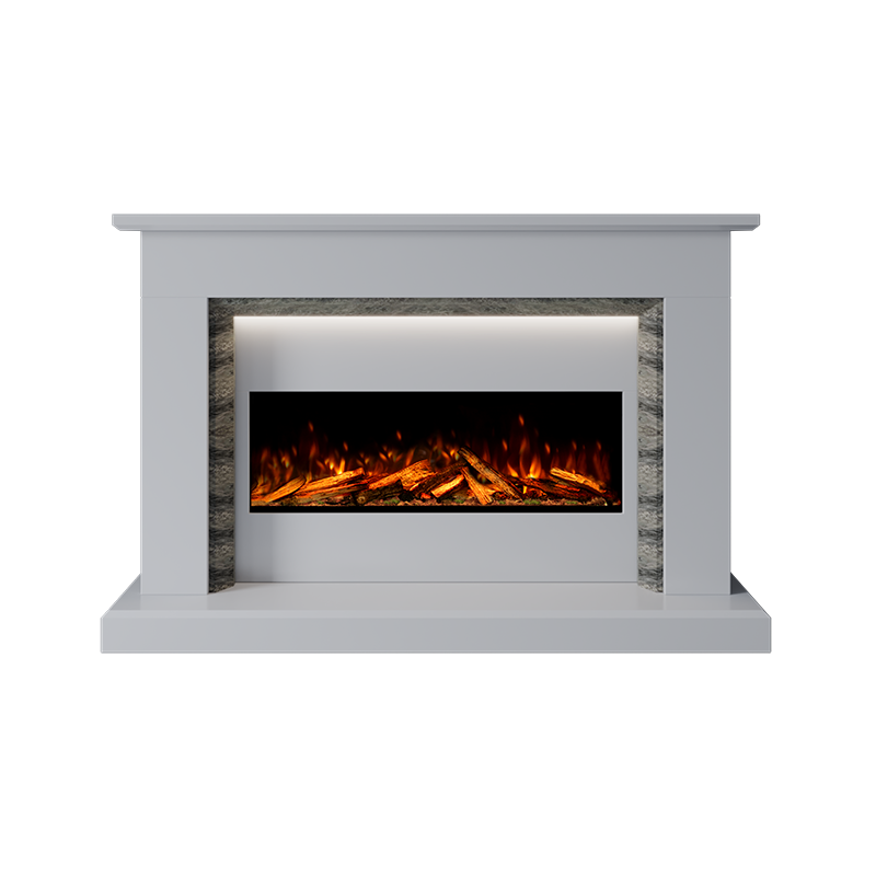 Costello Suite 1000 S Marble Electric Fireplace 1600mm - 