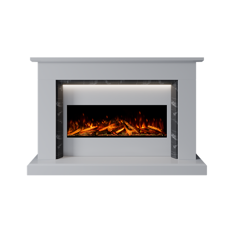 Costello Suite 1000 S Marble Electric Fireplace 1600mm - 