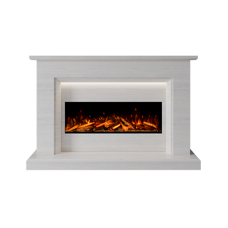 Costello Suite 1000 S Marble Electric Fireplace 1600mm - 