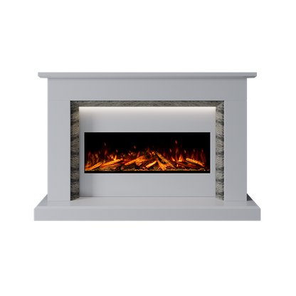 Costello Suite 1000 S Marble Electric Fireplace 1600mm - Approved By Design
